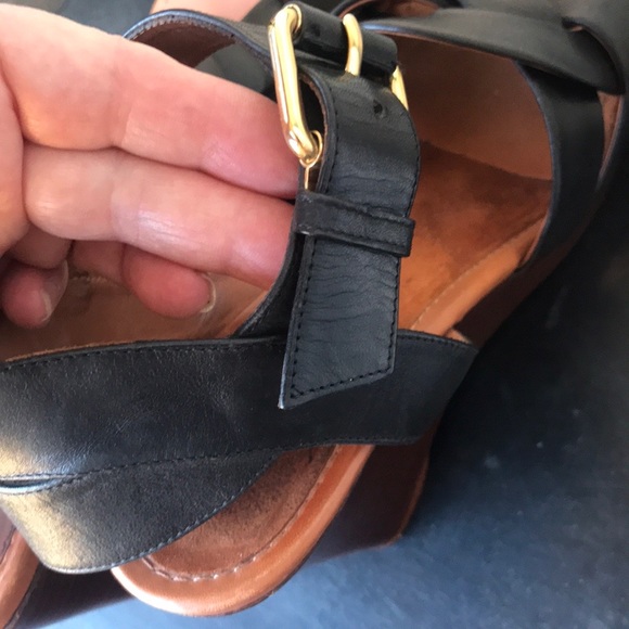 Celine Black Wedge Shoe - Picture 10 of 16